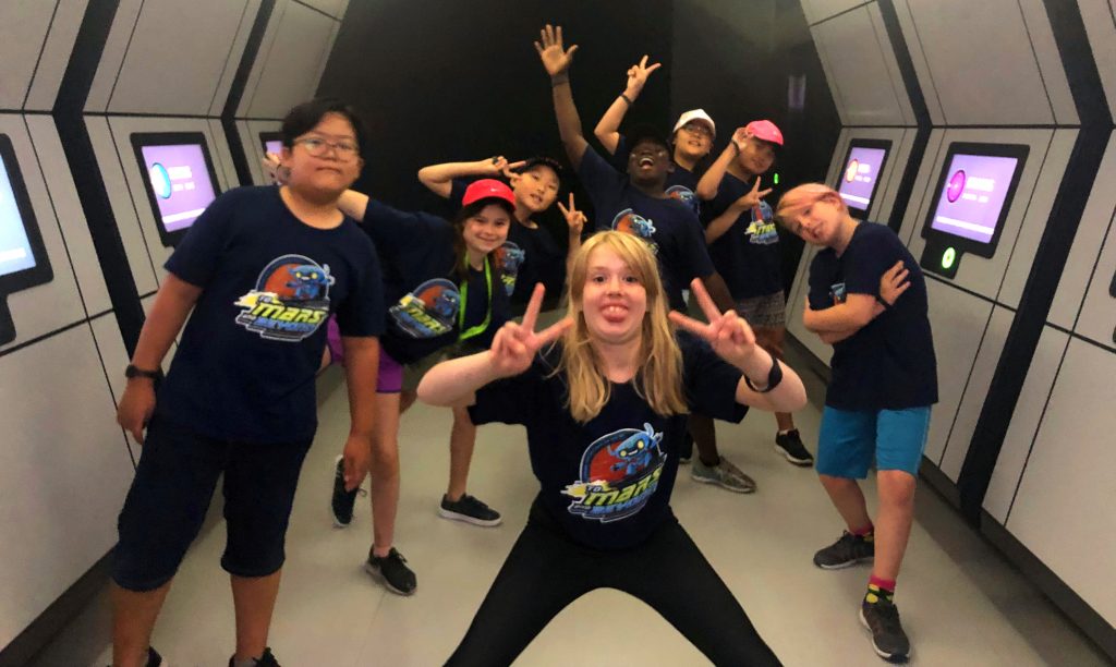 Last year our kids went to Mars and Beyond!